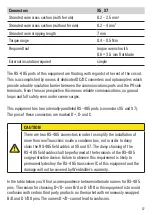 Preview for 57 page of Weidmuller Transclinic 14i+ User Manual