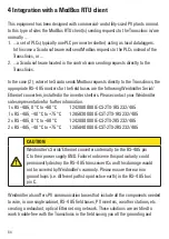 Preview for 64 page of Weidmuller Transclinic 14i+ User Manual