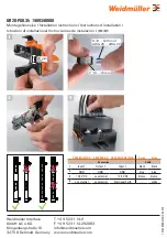 Предварительный просмотр 2 страницы Weidmuller UR20-PG0.35 Installation Instructions