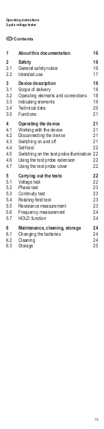 Предварительный просмотр 17 страницы Weidmuller VTCombiPro Operating Instructions Manual