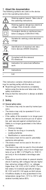 Предварительный просмотр 18 страницы Weidmuller VTCombiPro Operating Instructions Manual