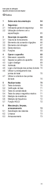 Предварительный просмотр 73 страницы Weidmuller VTCombiPro Operating Instructions Manual