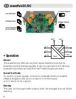 Preview for 8 page of Weidmuller WavePak DC/DC Operating Instructions Manual