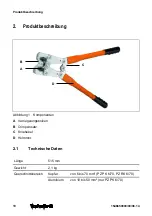 Preview for 10 page of Weidmüller 1500440000 Operating And Maintenance Instruction Manual