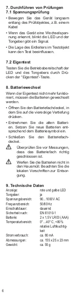 Preview for 6 page of Weidmüller 2436660000 Operating Instructions Manual