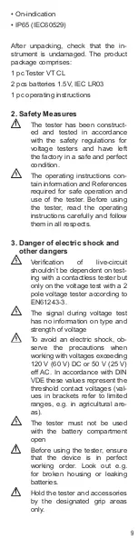 Preview for 9 page of Weidmüller 2436660000 Operating Instructions Manual