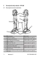 Предварительный просмотр 74 страницы Weidmüller 2453810000 Original Operating Instruction