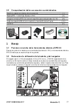 Предварительный просмотр 77 страницы Weidmüller 2453810000 Original Operating Instruction