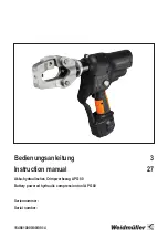 Weidmüller APG 80 Instruction Manual предпросмотр