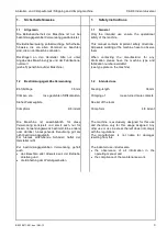 Preview for 3 page of Weidmüller CA 4/8 Operating Manual