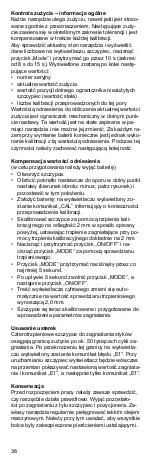 Preview for 36 page of Weidmüller CTIN CM 1.6/2.5 Operating Instructions Manual