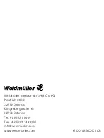 Preview for 24 page of Weidmüller DPA/DMA Operating Instructions Manual