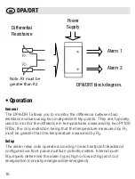 Предварительный просмотр 16 страницы Weidmüller DPA/DRT Operating Instructions Manual