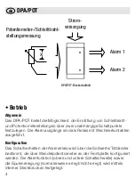 Preview for 4 page of Weidmüller DPA/POT Operating Instructions Manual