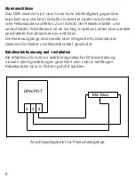 Preview for 6 page of Weidmüller DPA/POT Operating Instructions Manual