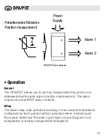 Preview for 15 page of Weidmüller DPA/POT Operating Instructions Manual