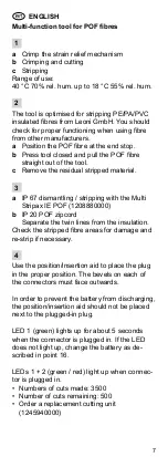 Предварительный просмотр 7 страницы Weidmüller HTX-IE-POF Operating Instructions Manual