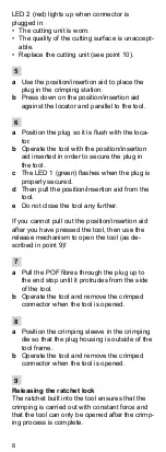 Предварительный просмотр 8 страницы Weidmüller HTX-IE-POF Operating Instructions Manual