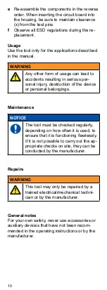 Предварительный просмотр 10 страницы Weidmüller HTX-IE-POF Operating Instructions Manual