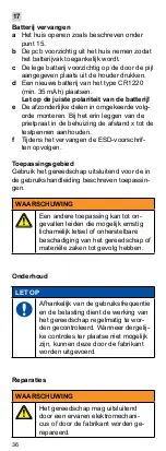 Предварительный просмотр 36 страницы Weidmüller HTX-IE-POF Operating Instructions Manual