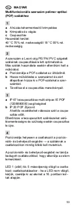 Preview for 53 page of Weidmüller HTX-IE-POF Operating Instructions Manual