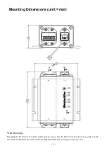 Предварительный просмотр 3 страницы Weidmüller IE-CDM-V14MRJSCP/VAPM-C Hardware Installation Manual