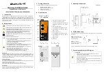 Предварительный просмотр 1 страницы Weidmüller IE-INJ-EL02-2GTPoE Hardware Installation Manual