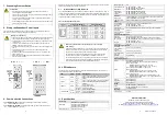 Preview for 2 page of Weidmüller IE-SW-EL05-5GT Hardware Installation Manual