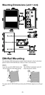 Предварительный просмотр 5 страницы Weidmüller Premium Line IE-SW-PL08M Series Hardware Installation Manual