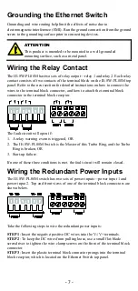 Предварительный просмотр 7 страницы Weidmüller Premium Line IE-SW-PL08M Series Hardware Installation Manual