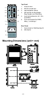 Preview for 4 page of Weidmüller Premium Line IE-SW-PL10M Series Hardware Installation Manual