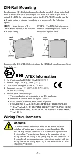 Preview for 5 page of Weidmüller Premium Line IE-SW-PL10M Series Hardware Installation Manual