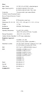 Preview for 15 page of Weidmüller Premium Line IE-SW-PL10M Series Hardware Installation Manual