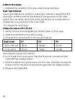 Preview for 44 page of Weidmüller PTX800A Operating Instructions Manual