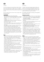 Preview for 3 page of Weigand TrioSol Unica 2 Instructions For Use Manual