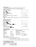 Preview for 4 page of Weigel WPM 600 B-Z Operating Manual