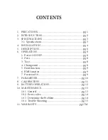 Preview for 2 page of WEIGHSOUTH WSI-602 Instruction Manual