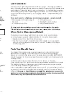 Предварительный просмотр 3 страницы Weight Watchers WW67WC Instructions For Use Manual