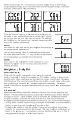 Предварительный просмотр 5 страницы Weight Watchers WW910A User Manual