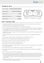 Preview for 3 page of Weightworld Vibration Exercise Machine User Manual