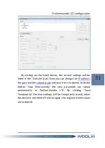 Preview for 51 page of WEIGL ProCommander 2 Instruction Manual