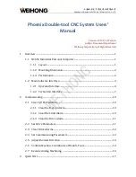 WEIHONG NC65C User Manual предпросмотр