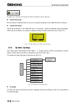 Предварительный просмотр 40 страницы WEIHONG NK105 G2F Manufacturer'S Manual