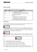 Preview for 4 page of WEIHONG PM53B Manufacturer'S Manual