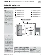 Preview for 15 page of Weil-McLain Aqua Plus 105 Product Manual