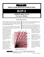 Предварительный просмотр 1 страницы Weil-McLain BCP-3 Installation & Operating Instructions Manual