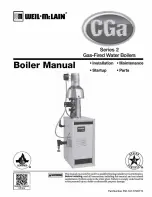 Weil-McLain CGA 2 Series Installation And Maintenance Manual предпросмотр