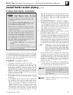 Preview for 43 page of Weil-McLain EcoTec 110 Manual