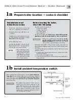 Предварительный просмотр 6 страницы Weil-McLain GOLD CGt SERIES Manual