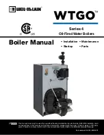 Предварительный просмотр 1 страницы Weil-McLain Gold WTGO-4 Manual